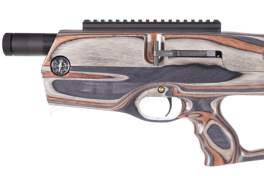 Légpuska AirMaks Caiman 4,5mm grey/brown lamino