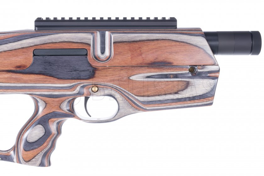 Légpuska AirMaks Caiman 4,5mm grey/brown lamino