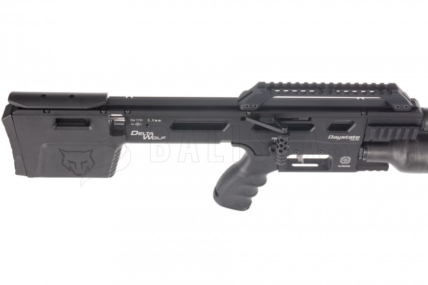 Légpuska Daystate Delta Wolf HP Tactical 6,35mm Black (2022)