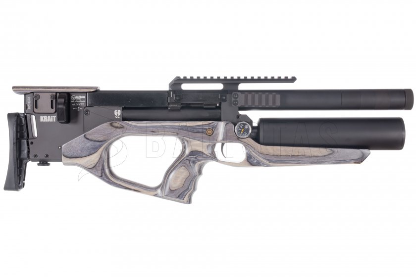 Légpuska AirMaks Krait W Tube 5,5mm Grey Lamino