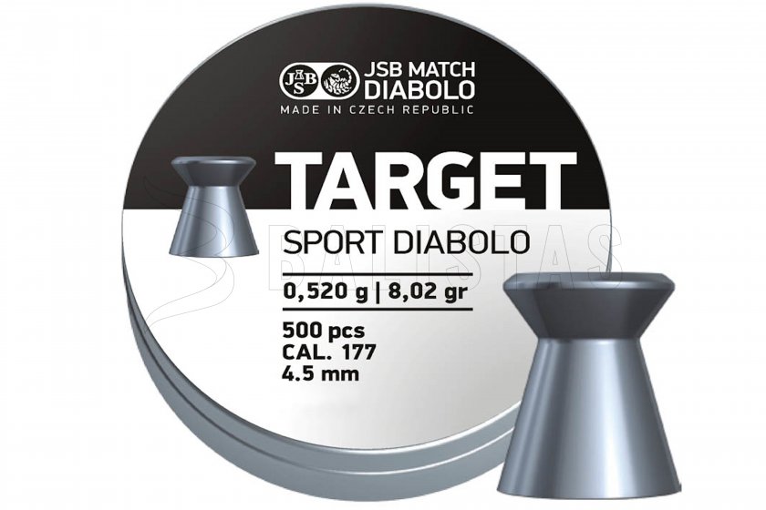 Diabolo JSB Target Sport 4,5mm 500db