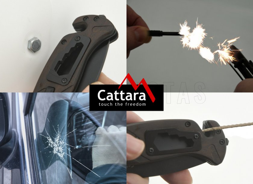 Összecsukható kés BLACK BLADE biztonsági zárral 21,7 cm