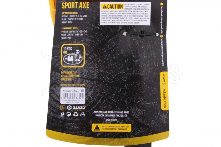 Balta Ganzo Firebird Axe FSA01-YE
