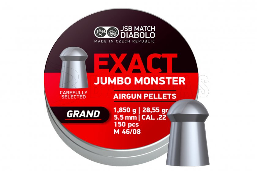 Diabolo JSB Exact Jumbo Monster Grand 5,52mm 150db