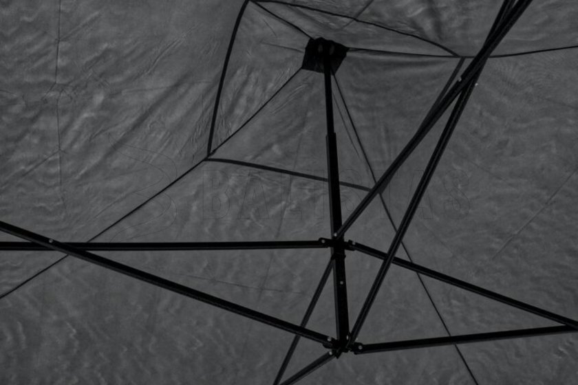 Párty sátor ollós 3x3m szürke WATERPROOF