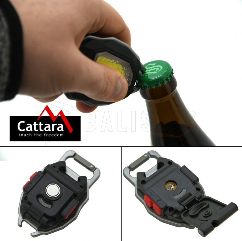 COB 560lm MULTI EMBLEM zseblámpa öngyújtóval