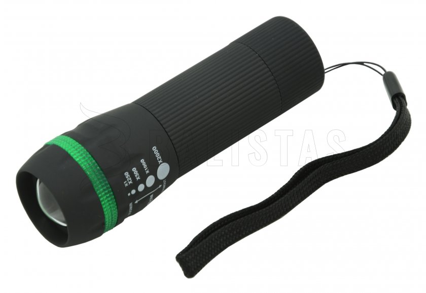 LED zseblámpa 50lm ZOOM