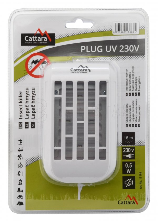 Lapač rovar PLUG UV 230V