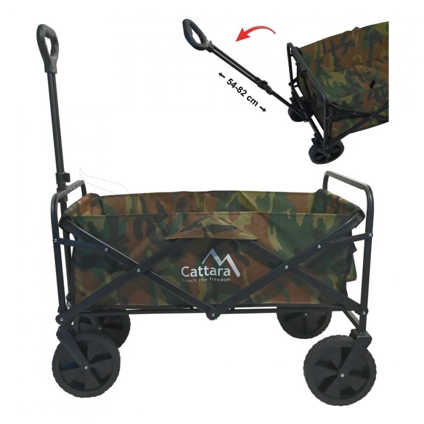 Összecsukható kemping kocsi Cattara TROGIR ARMY
