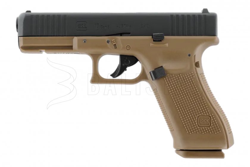 Légpisztoly Umarex Glock 17 Gen5 BlowBack Coyote 4,5mm