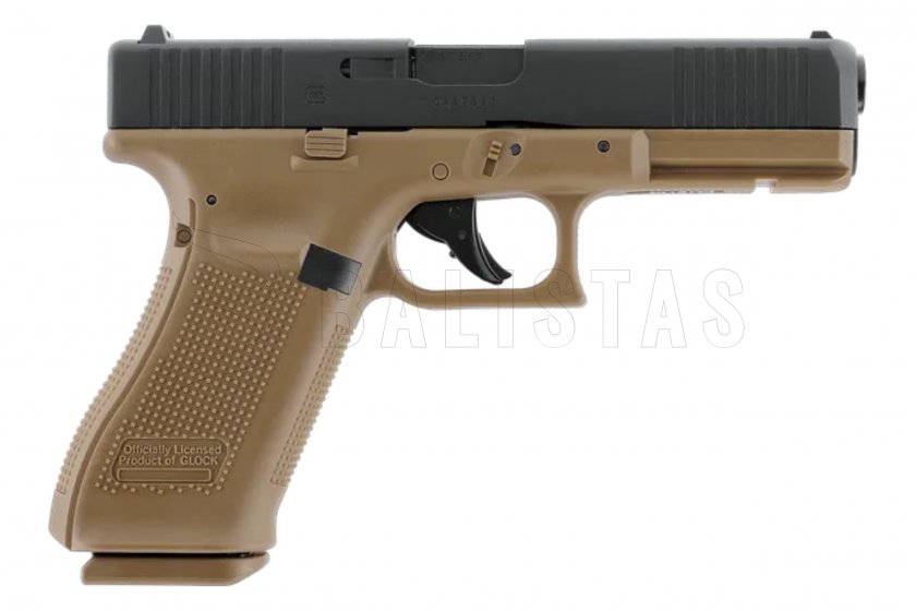 Légpisztoly Umarex Glock 17 Gen5 BlowBack Coyote 4,5mm