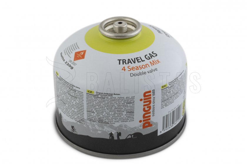 Gázpalack Pinguin Travel Gas 230g