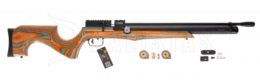 Légpuska Reximex Lyra orange/green lamino 5,5mm