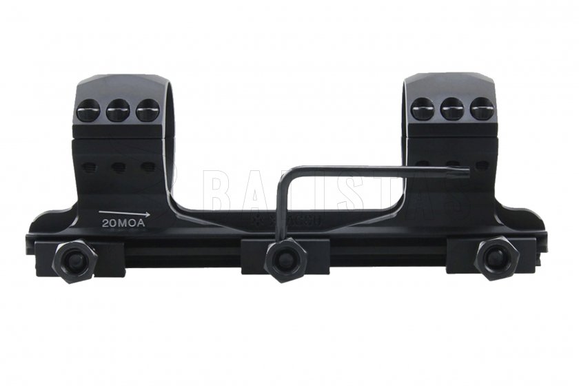 Vector Optics X-Accu 20MOA 22mm/34mm egyrészes közepes szerelék