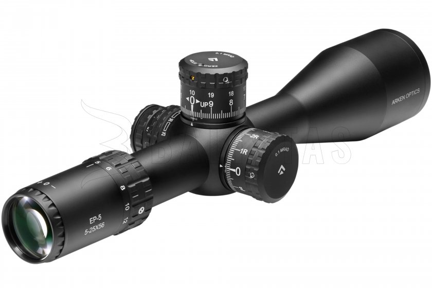 Távcső Arken EP5 5-25x56 FFP VPR MRAD