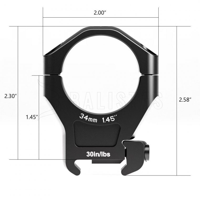 Szerelék Arken Halo 22mm/34mm magas
