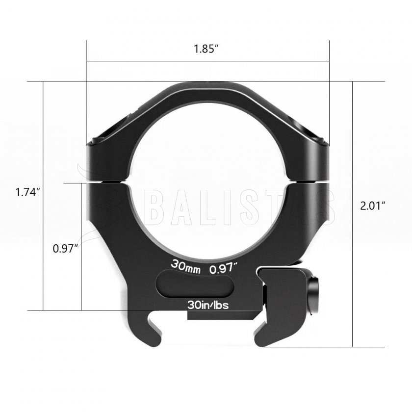 Szerelék Arken Halo 22mm/30mm alacsony