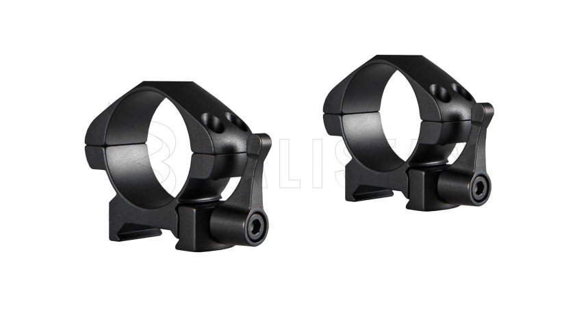 Szerelék Hawke Precision Steel 22mm/30mm alacsony acél gyorskioldós