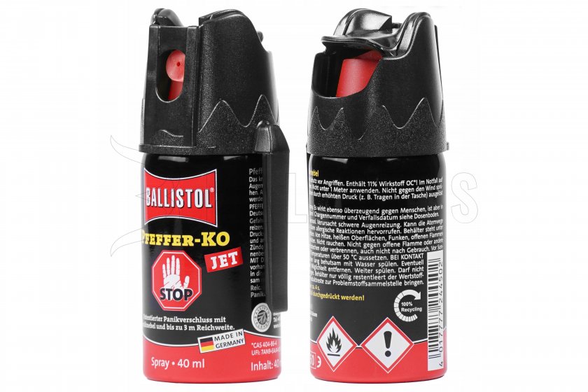 Önvédelmi spray Ballistol KO JET 40ml