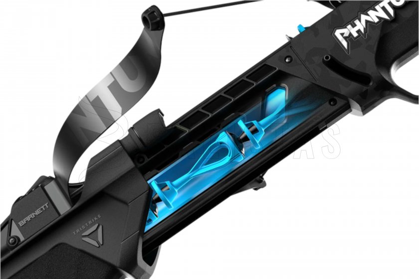 Tapadókorongos nyílvesszőkhöz való kuše Barnett Phantum Black/Blue