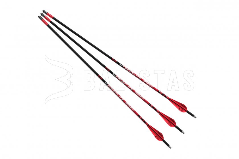 Barnett HyperFlite vörös/fehér 20" nyílkészlet, 3 db