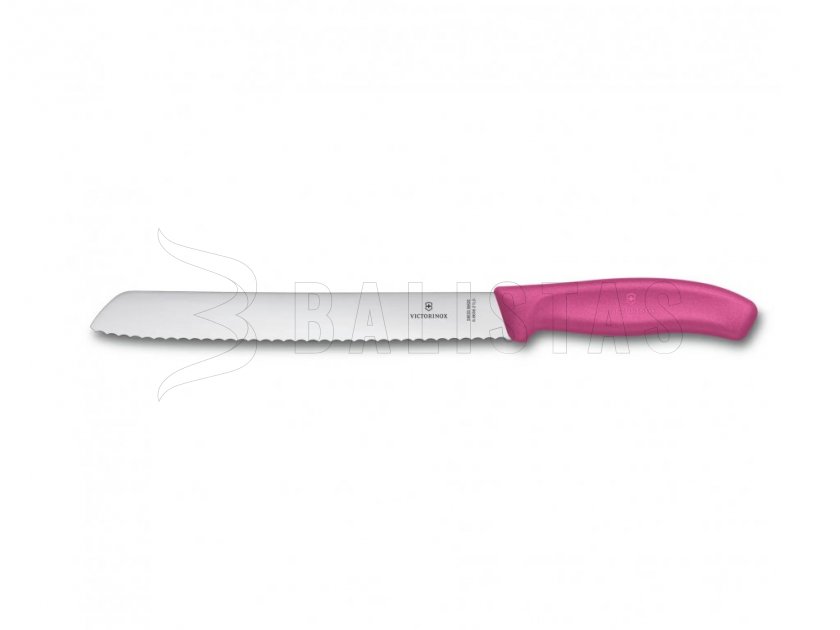 Victorinox kenyérvágó kés 21cm rózsaszín