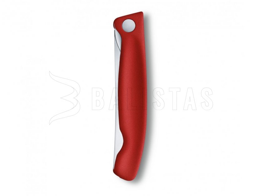 Zöldséghez való zsebkés Victorinox, hullámos él, piros