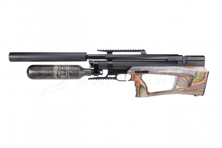 Légpuska Taipan Veteran II TAC 550mm 6,35mm Tactical Laminate Forest