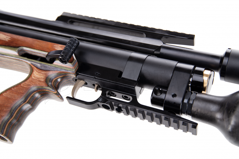 Légpuska Taipan Veteran II TAC 550mm 6,35mm Tactical Laminate Forest