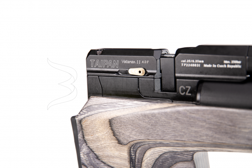 Légpuska Taipan Veteran II TAC 550mm 6,35mm Tactical Laminate Grey