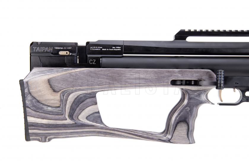 Légpuska Taipan Veteran II TAC 550mm 6,35mm Tactical Laminate Grey