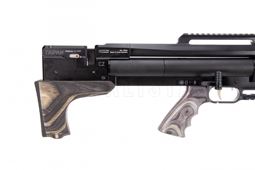 Légpuska Taipan Veteran II TAC 700mm 6,35mm Laminate Grey