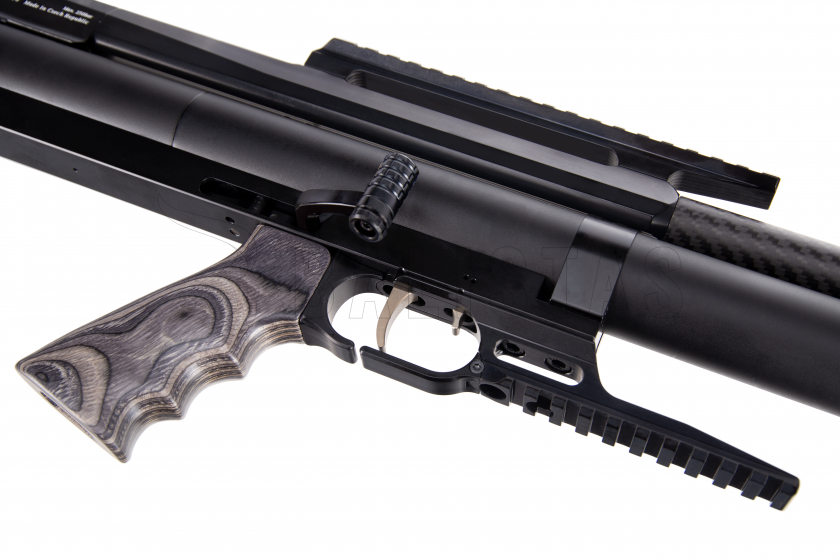 Légpuska Taipan Veteran II TAC 700mm 6,35mm Laminate Grey