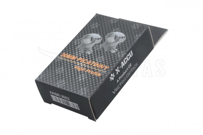 Szerelék Vector Optics X-ACCU két részes 22m/30mm - magas