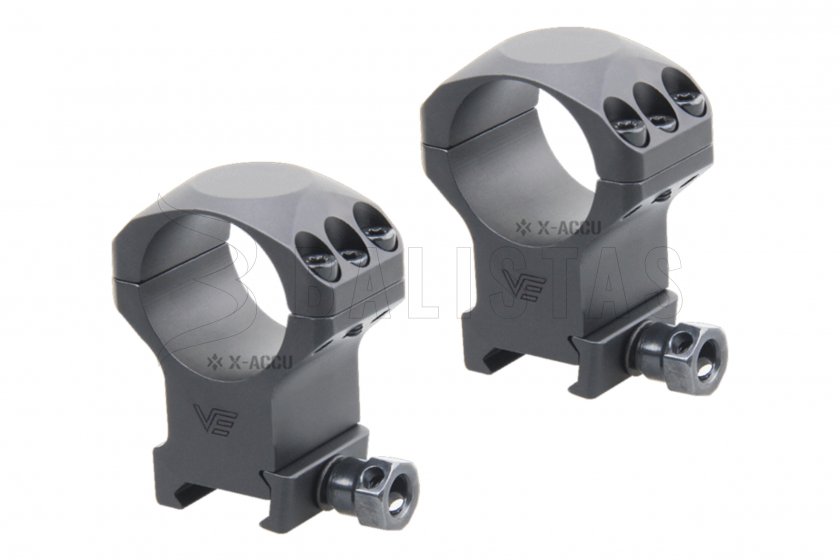 Szerelék Vector Optics X-ACCU két részes 22m/30mm - magas