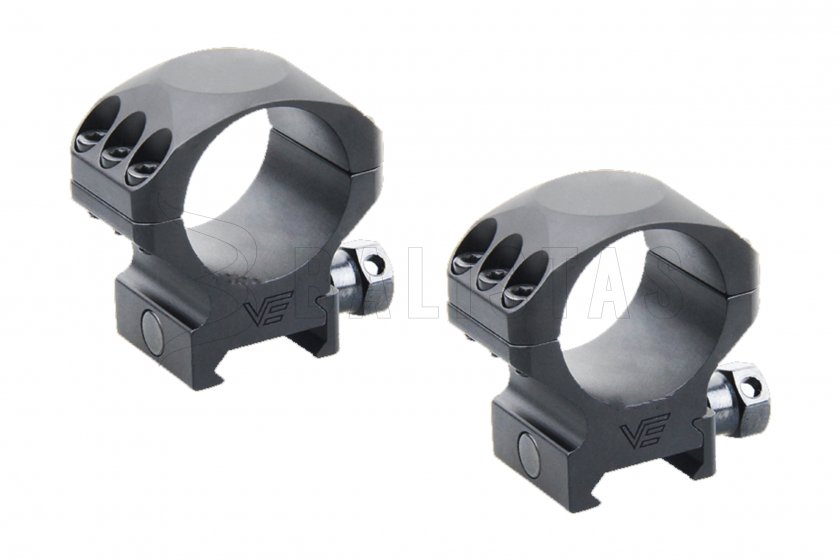 Szerelék Vector Optics X-ACCU két részes 22mm/30mm - alacsony