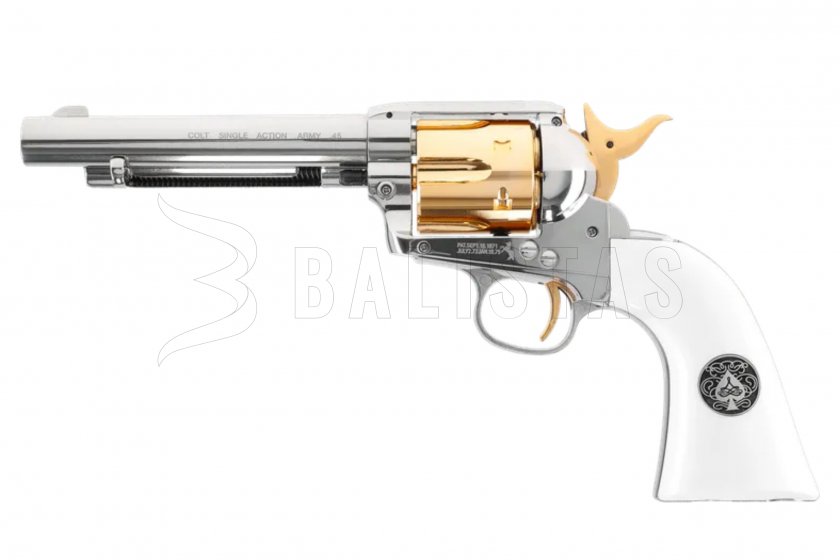 Légpisztolyos revolver Colt SAA .45 Diabolo Smoke Wagon 4,5mm