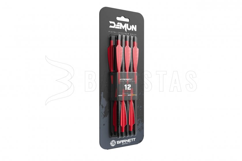 Nyílvesszők Barnett Demun Hyperbolt 7" 3F 12db