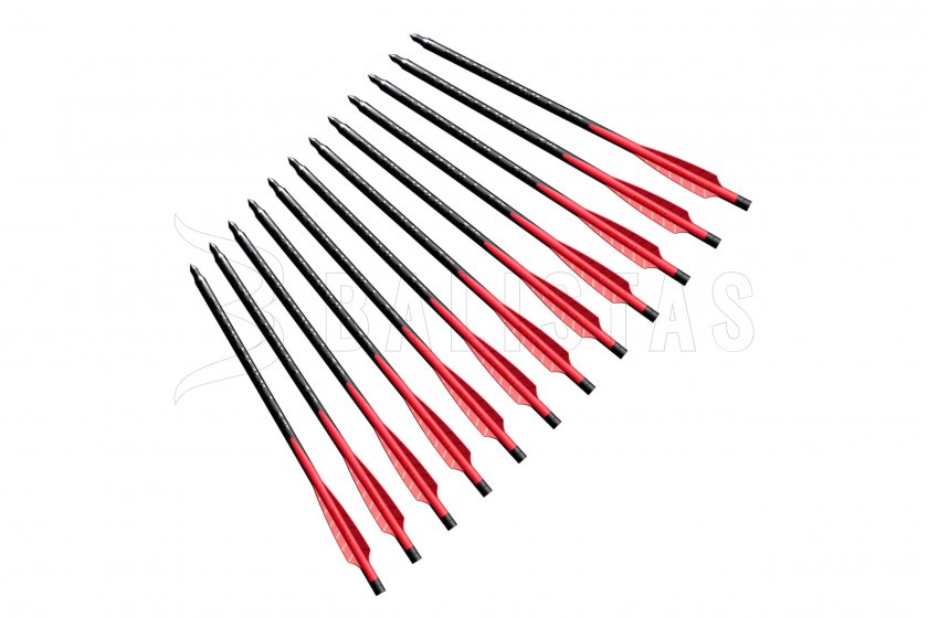 Nyílvesszők Barnett Demun Hyperbolt 7" 3F 12db