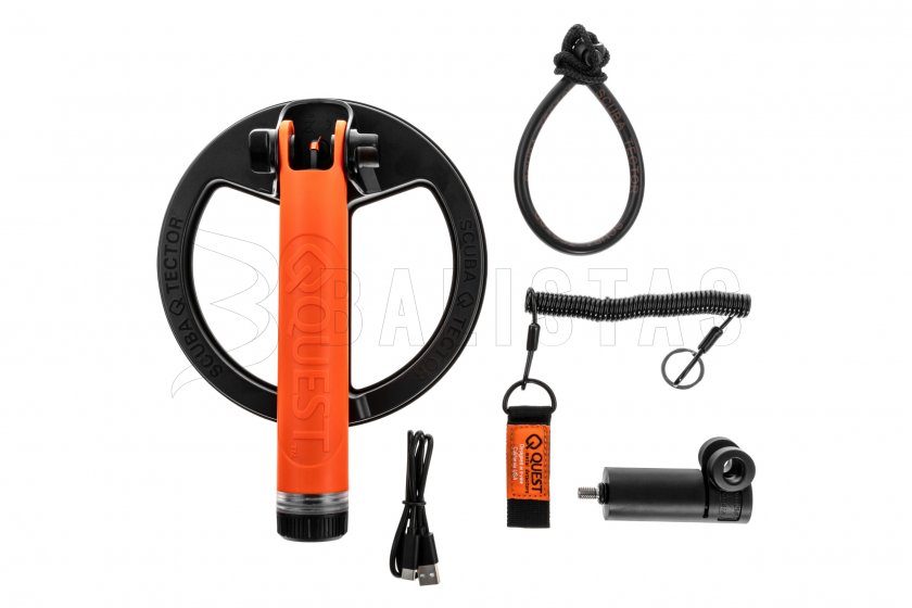 Quest Scuba Tector Pro Round Coil víz alatti fémdetektor