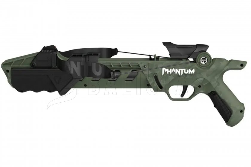 Gyerek számszeríj tapadókorongos nyilakhoz Barnett Phantum Compact OD Green