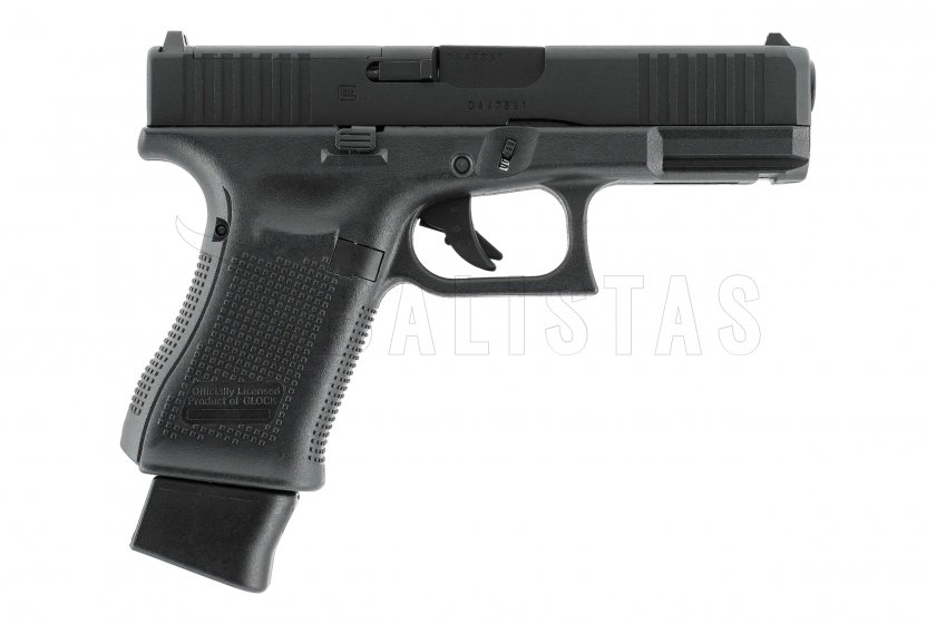 Légpisztoly Umarex Glock 19 Gen5 BlowBack MOS BB 4,5mm Black