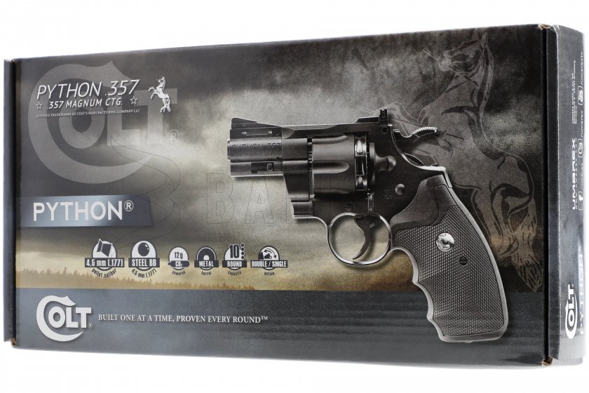 Colt Python 2,5" fekete légpisztoly DIABOLO/BB