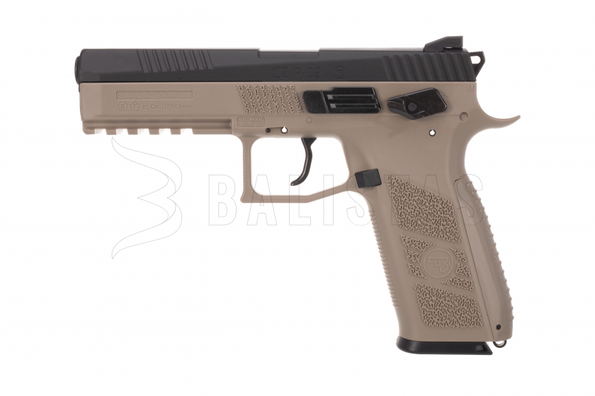 Légpisztoly ASG CZ P-09 DT FDE Blowback 4,5mm