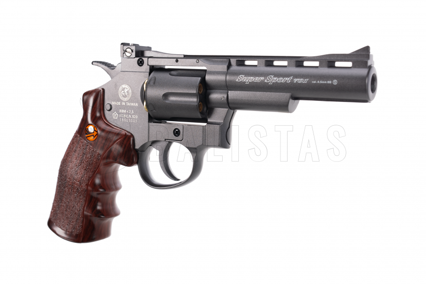 Légpisztoly revolver Bruni Super Sport 701 fekete 4,5mm