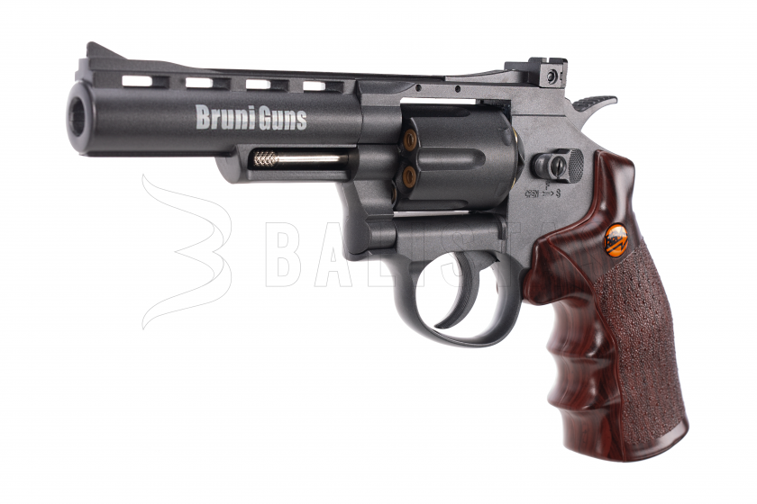 Légpisztoly revolver Bruni Super Sport 701 fekete 4,5mm
