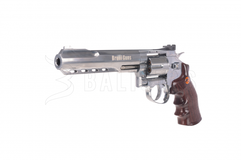 Légpisztoly revolver Bruni Super Sport 702 króm 4,5mm