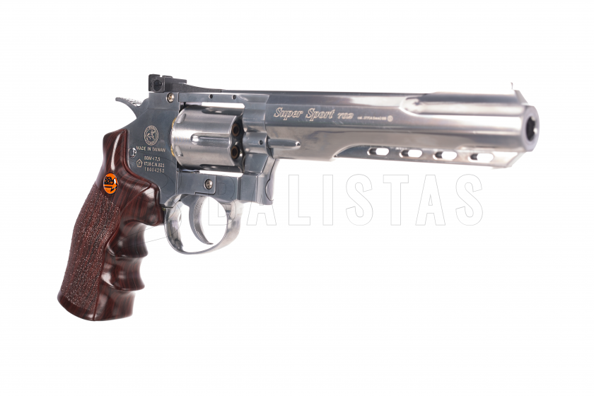 Légpisztoly revolver Bruni Super Sport 702 króm 4,5mm