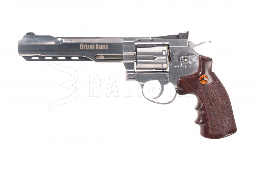 Légpisztoly revolver Bruni Super Sport 702 króm 4,5mm