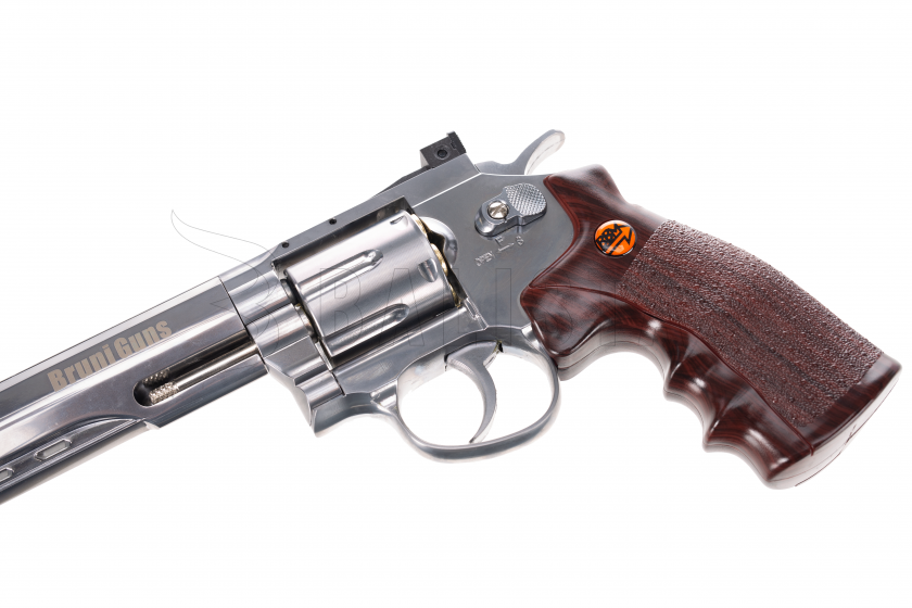 Légpisztoly revolver Bruni Super Sport 702 króm 4,5mm